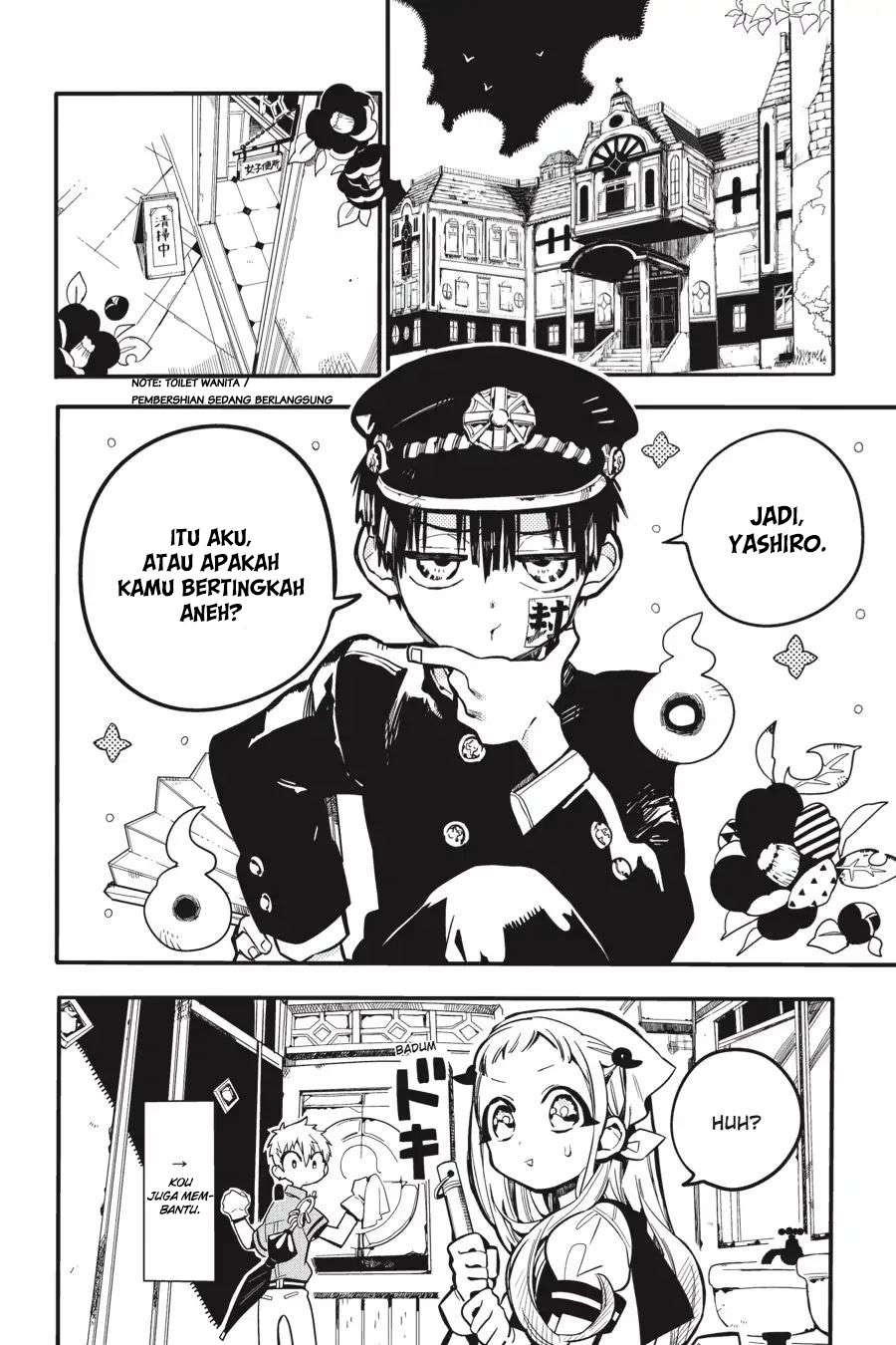 Jibaku Shounen Hanako-kun Chapter 15 Bahasa Indonesia